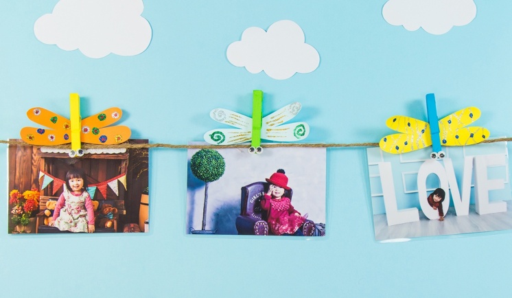 小蜻蜓夾相片練前三指